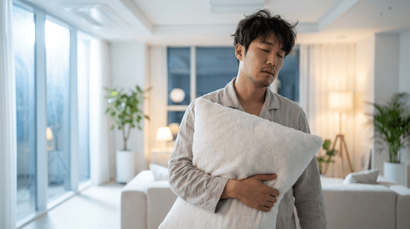 렘수면장애로 수면 중 움직이는 환자