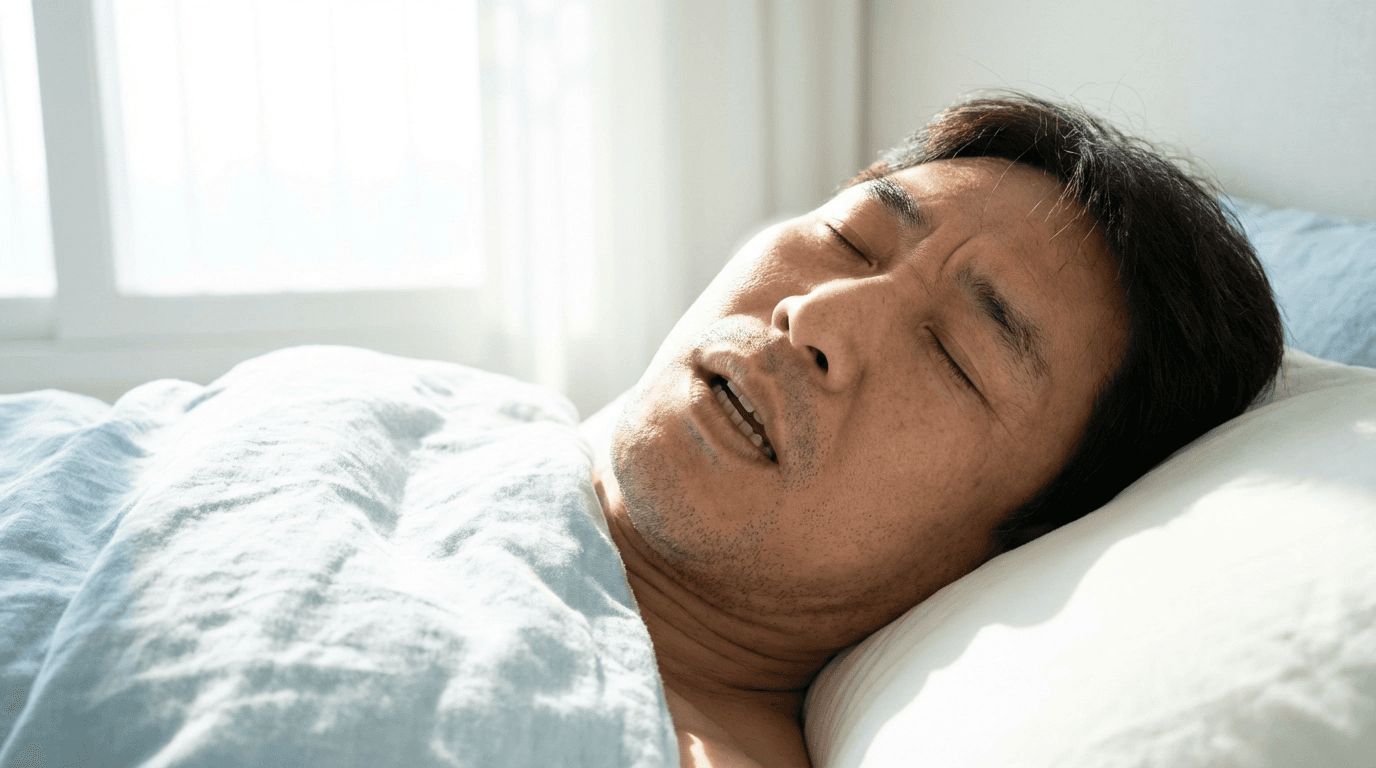 코골이 수면 무호흡증 환자