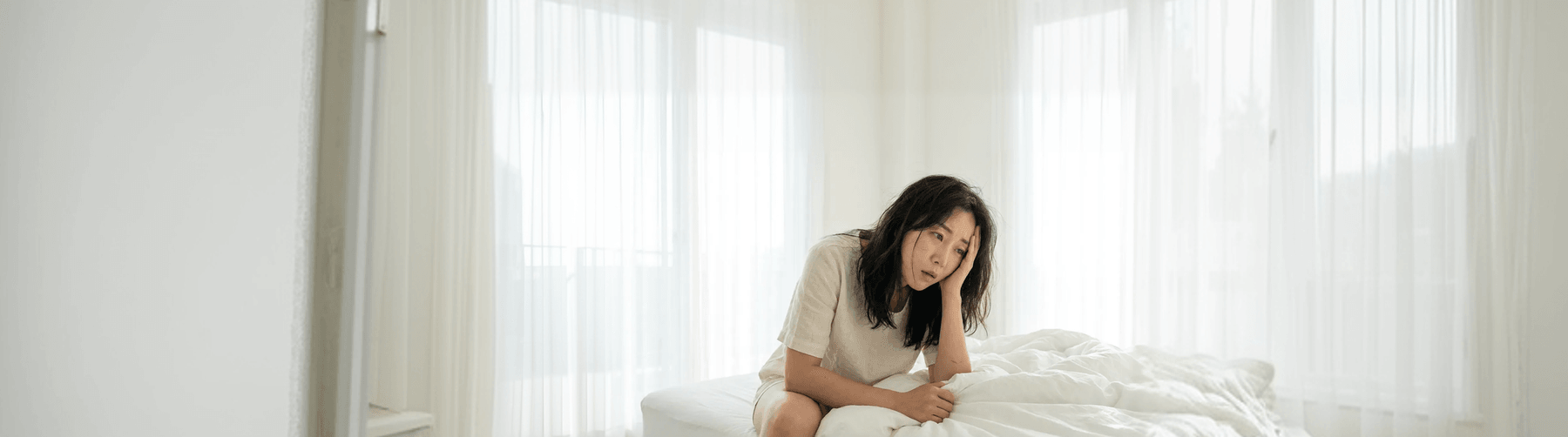 이석증으로 어지럼증을 느끼는 환자