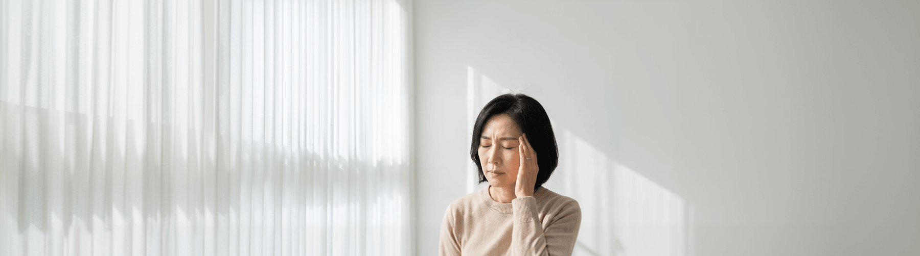 어지럼증 정밀 진단 검사를 진행하는 모습