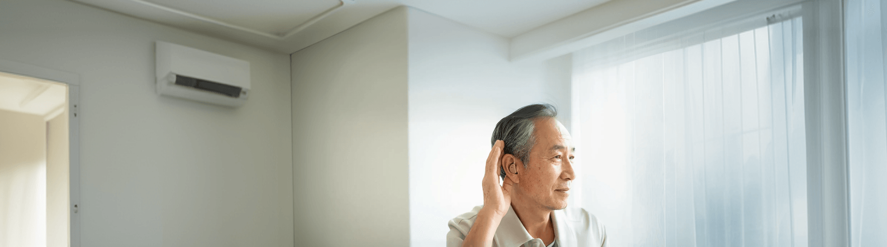 보청기 전문 클리닉 메인 비주얼 이미지