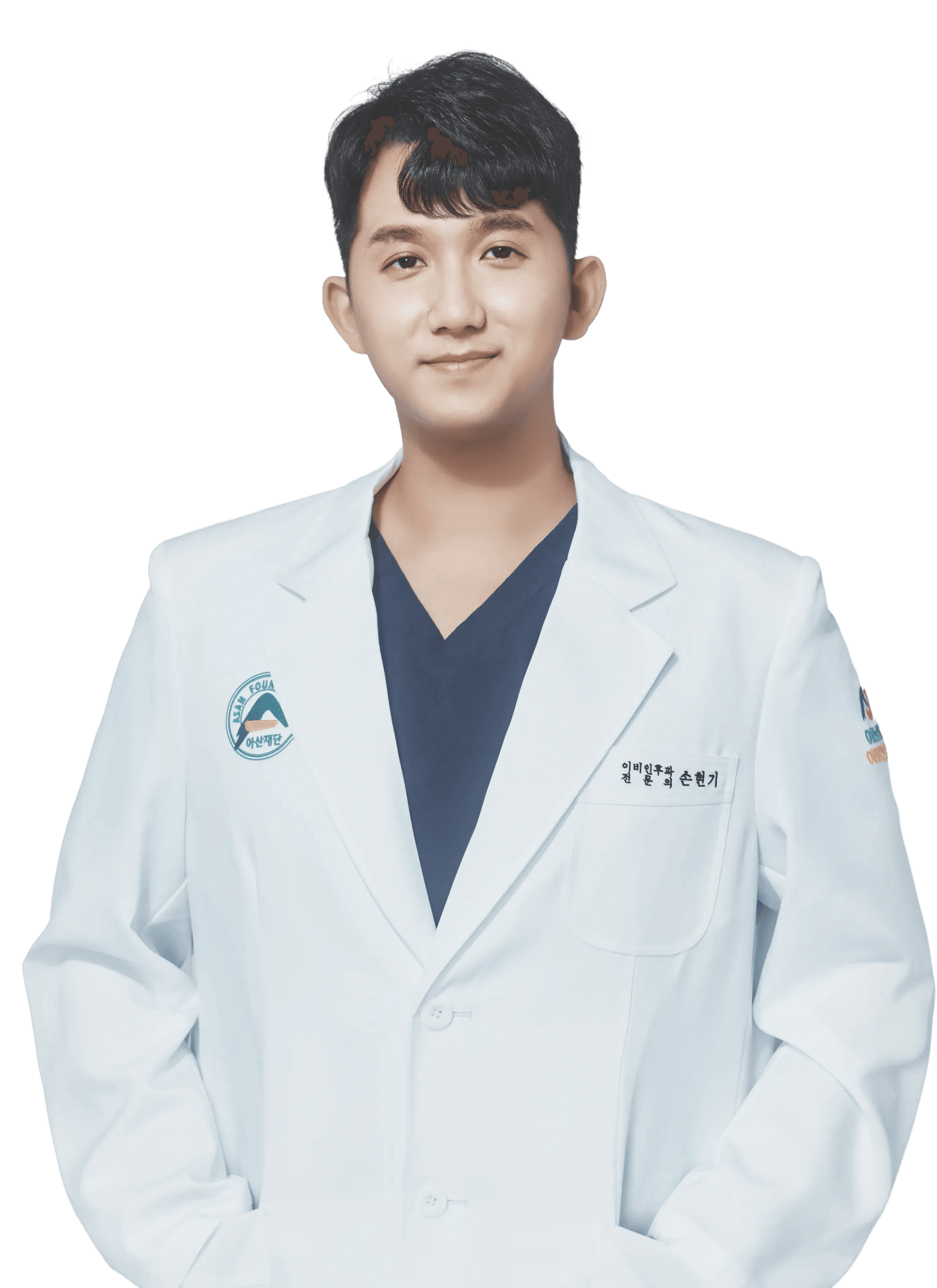 Dr. Hyun Gi Sohn in white medical coat