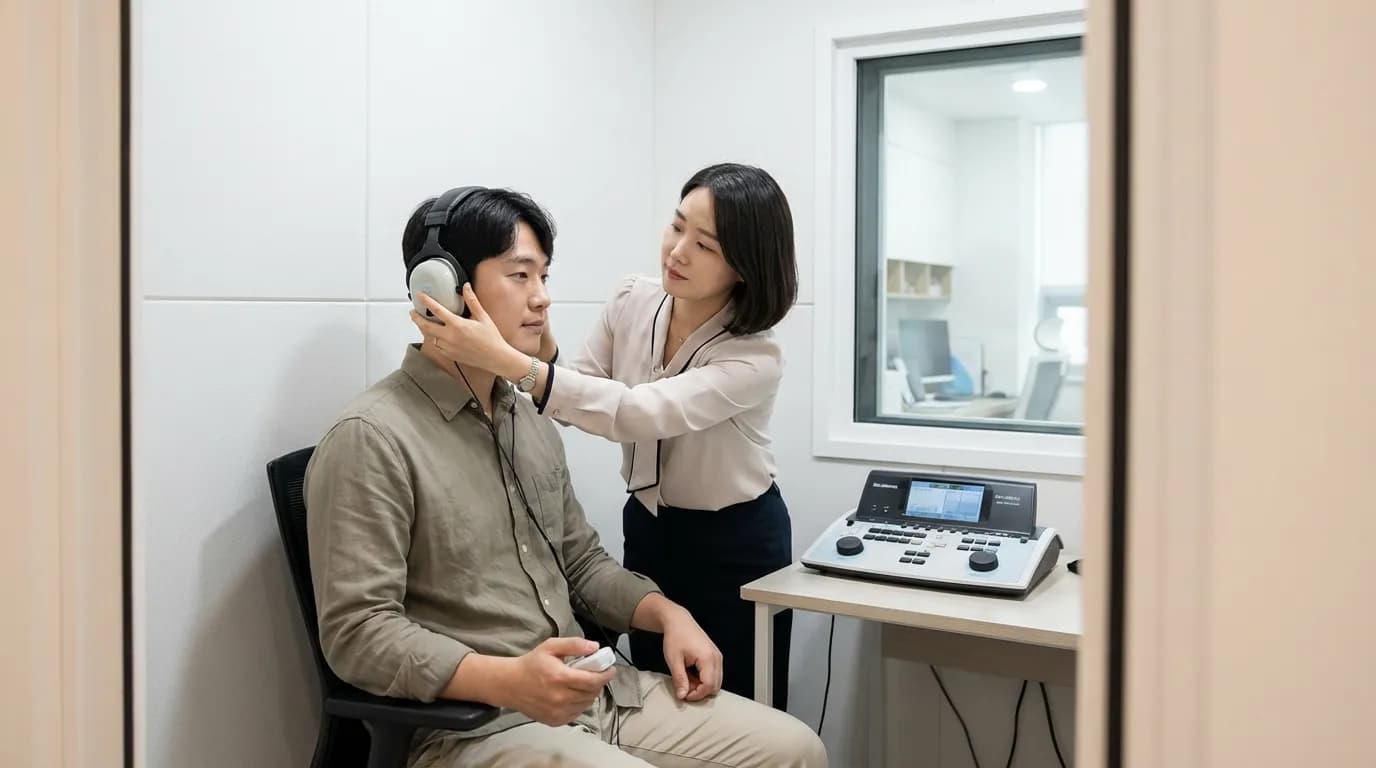 난청 검사 방법 청력검사 결과 해석과 다음 단계의 진단·치료 연계