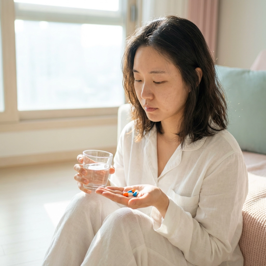 맞춤 약물 치료를 진행하는 모습