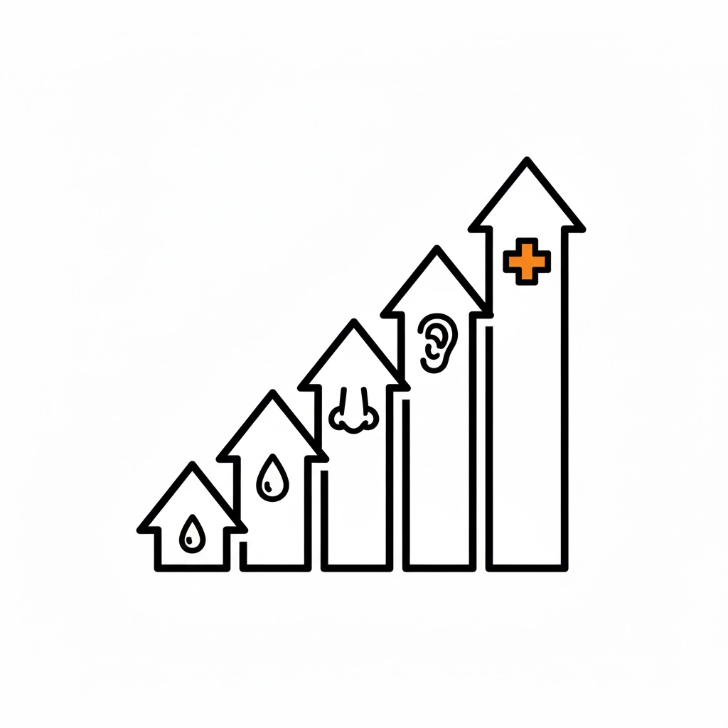 진단 및 단계별 맞춤 치료 아이콘