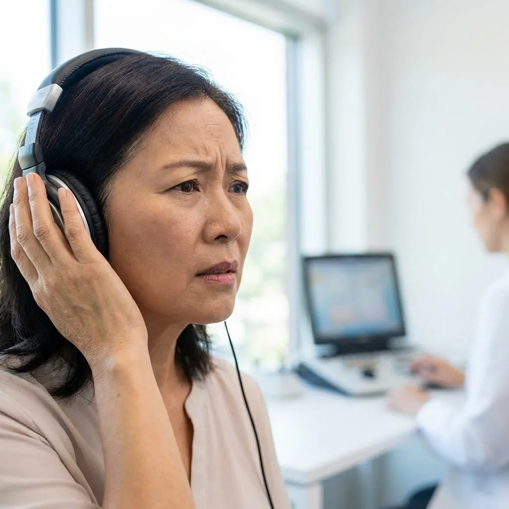 변동성 난청 증상을 겪는 환자