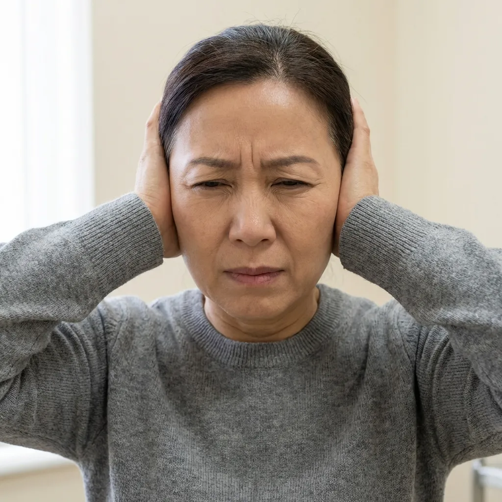 이명 증상을 겪는 환자