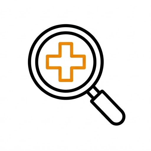 첨단 검사 장비 아이콘