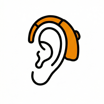 정밀 청력검사로 보청기 필요성을 진단하는 이비인후과 클리닉 이미지