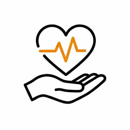 보청기 착용 후 청능 재활서비스를 안내하는 이미지