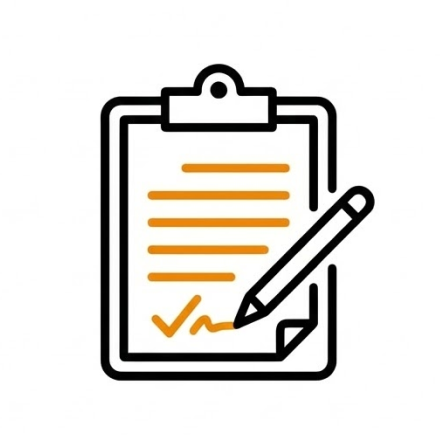 이비인후과 전문의가 청력검사 결과를 판독하고 청각장애진단 서류를 작성하는 장면