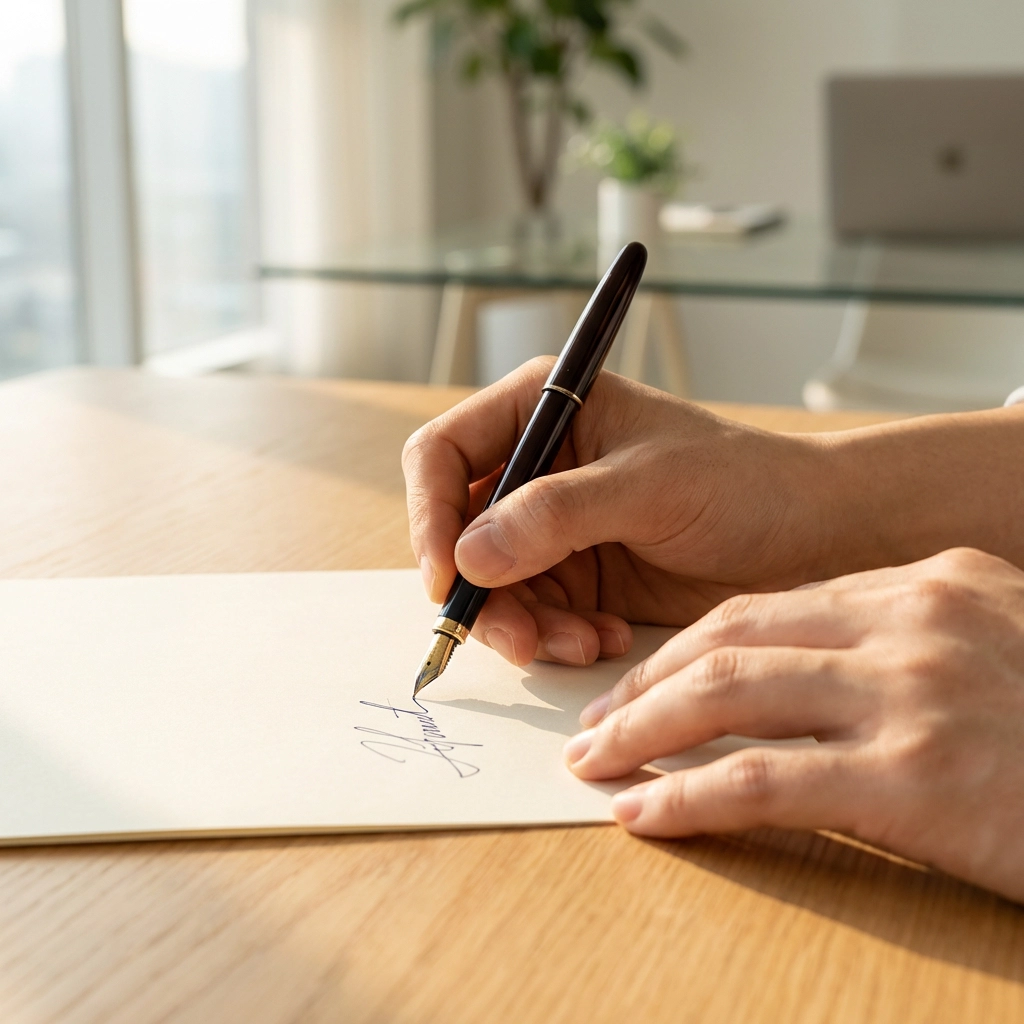 이명 설문검사로 불편 정도를 평가하는 장면(설문 작성/상담)