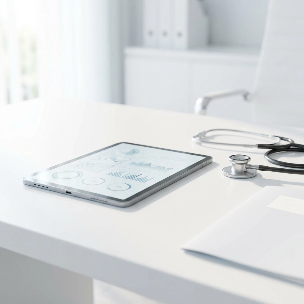 검사 결과를 바탕으로 이명 원인 진단과 치료 계획을 안내하는 상담 장면