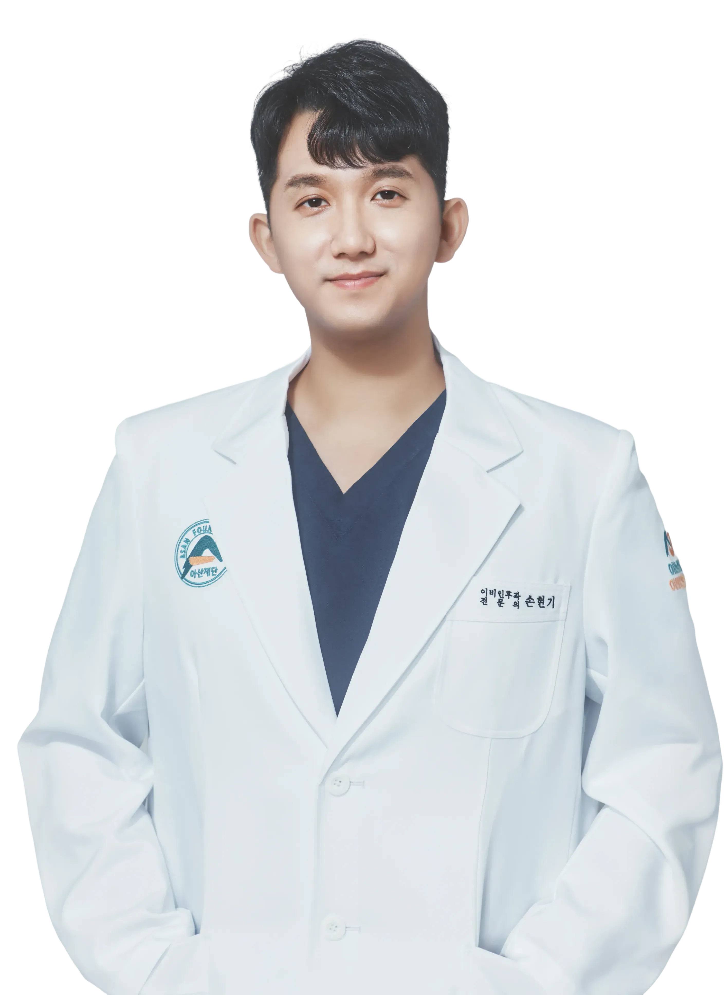 Dr. Hyun Gi Sohn in white medical coat