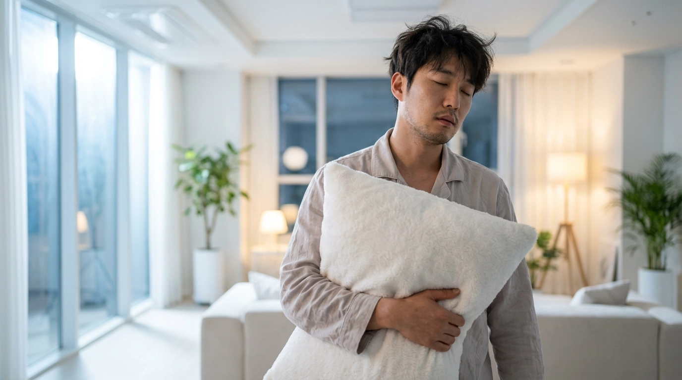 렘수면장애로 수면 중 움직이는 환자