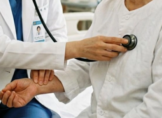 1인 수액실 진료 모습